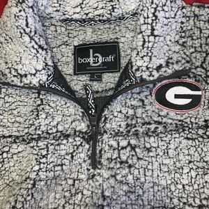 Boxercraft Sherpa Georgia bulldogs pullover,